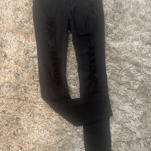 Black Ripped Jeans